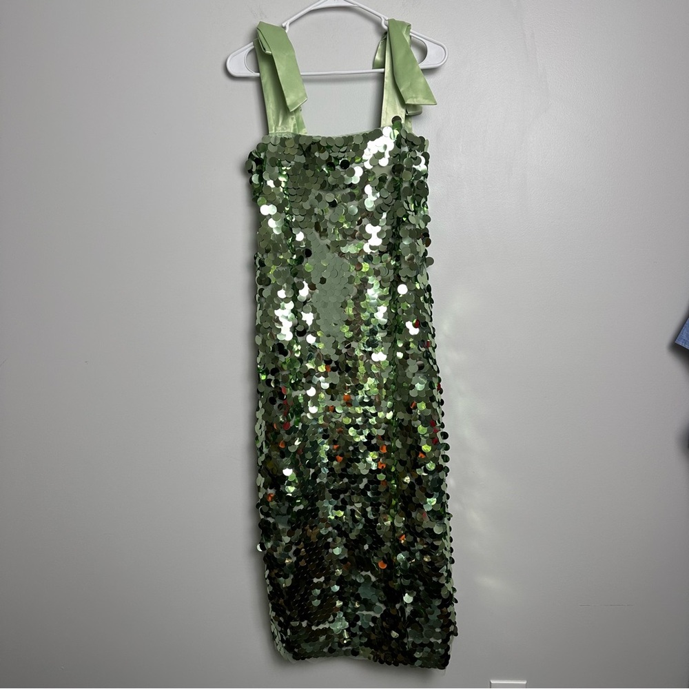 TUCKERNUCK Mint Chip Sequin Roxy Dress - Picture 8 of 13